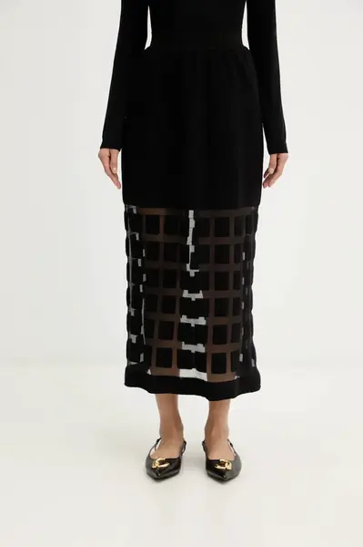 Vlněná sukně Liviana Conti