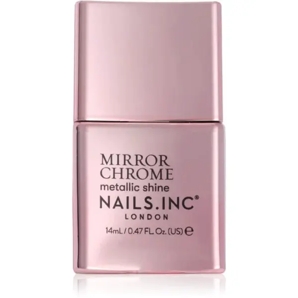 Nails Inc. Mirror Chrome lak na nechty s vysokým leskom odtieň You're being Chromatic 14 ml