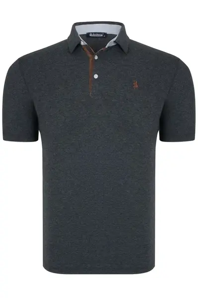 T9582 DEWBERRY MEN'S T-SHIRT-ANTHRACITE