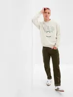 GAP Pánské Manšestrové kalhoty slim GapFlex 455349-00 Velikost: 33X32