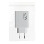 Xiaomi MDY-15-ET USB-A 67W Cestovní Nabíječka bílá
