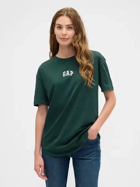 GAP Dámské Bavlněné tričko s logem 407990-08 Velikost: XS