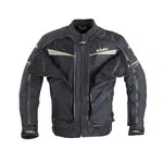 Pánská moto bunda W-TEC Progair černá-fluo S