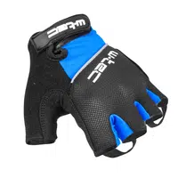 Cyklo rukavice W-TEC Bravoj modro-černá S