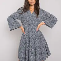 Dress-DHJ-SK-8777A.66P-navy blue