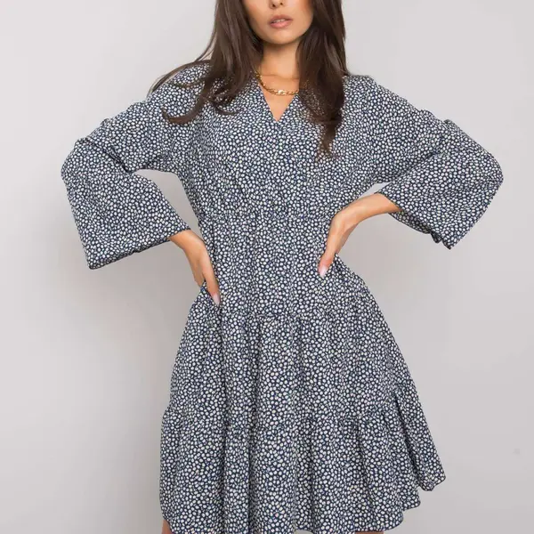 Dress-DHJ-SK-8777A.66P-navy blue