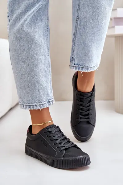 Zateplené Tenisky Dámské Big Star Černé