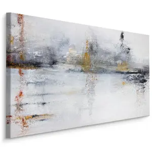 Muralo OBRAZ NA PLÁTNĚ Abstrakce Moderní Vzory 120/80 cm