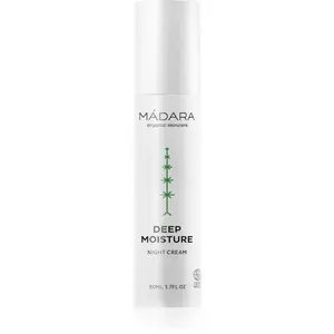 MÁDARA Deep Moisture noční krém pro intenzivní hydrataci 50 ml