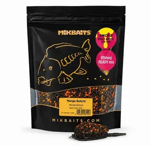 Mikbaits pelety smoke ready vlhčené pelety 300 g 2-3 mm - mango butyric