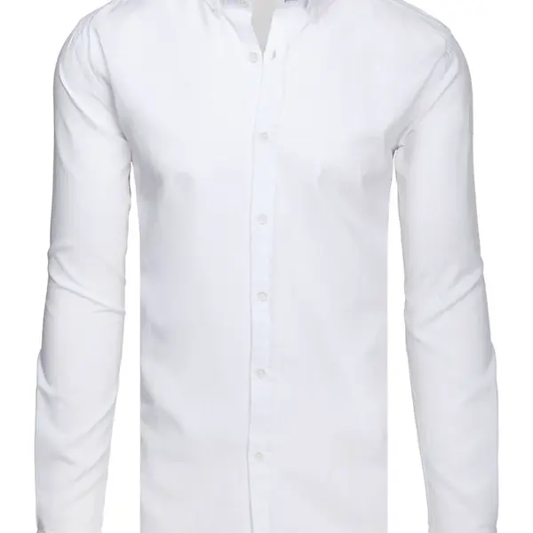 Elegantní pánská bílá košile Dstreet