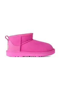 UGG  sběhule zimní dětské semišové CLASSIC ULTRA MINI
