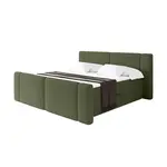 ALTDECOR POSTEL boxspring s matrací H4 - EVON Zanozek - 140x200 cm Zelená