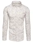 Pánská vzorovaná košile slim fit