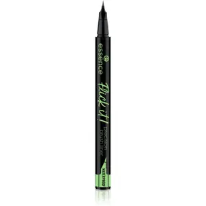 essence Flick it! precizní voděodolná linka na oči odstín 01 Black 0.5 ml
