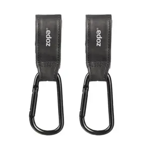 Multifunkční popruh s přezkou DELUXE 2 ks, Black