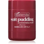 Bielenda Soft Pudding regeneračná maska na pery Very Cherry 12 g