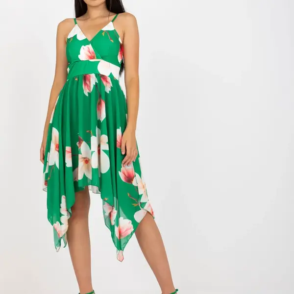 Dress-DHJ-SK-15952.39X-Green