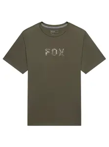 Fox pánské tričko Slowburn Dri-Release SS Olive Green | Zelená | Velikost M