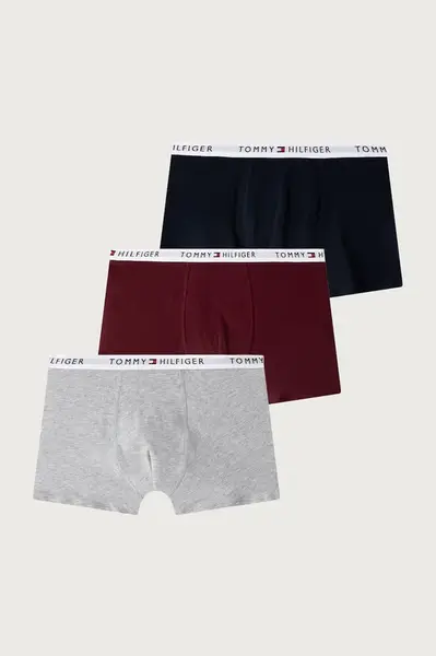 Tommy Hilfiger  přiléhavé boxerky dětské bavlněné s elastanem 5-pack