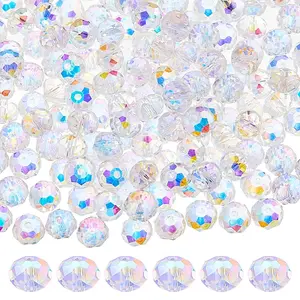 336Pcs Electroplate Glass Beads