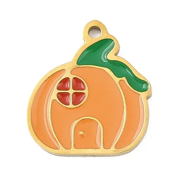 Halloween 304 Stainless Steel Enamel Pendants