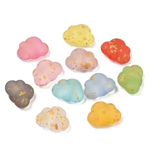 Frosted Transparent Acrylic Beads