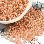 Two Tone Inside Colours Transparent Glass Seed Beads