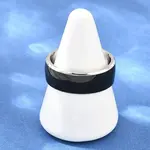 304 Stainless Steel Enamel Finger Rings for Men