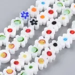 Handmade Millefiori Glass Lampwork Bead Strands