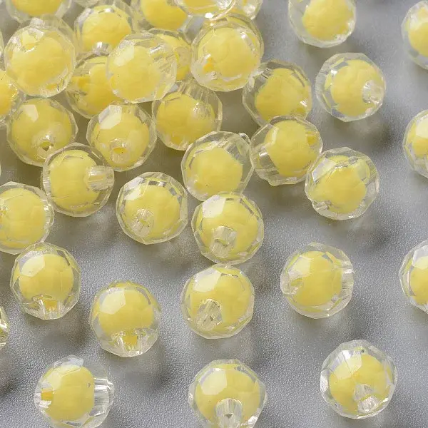 Transparent Acrylic Beads