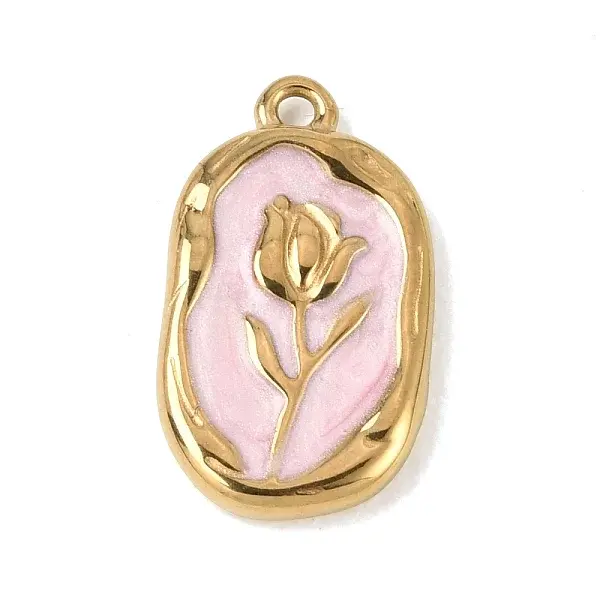304 Stainless Steel Enamel Pendants