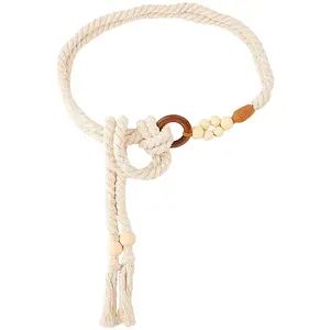 Cotton and Waxed Cord Corset Belts