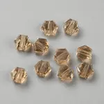 Electroplate Transparent Glass Beads