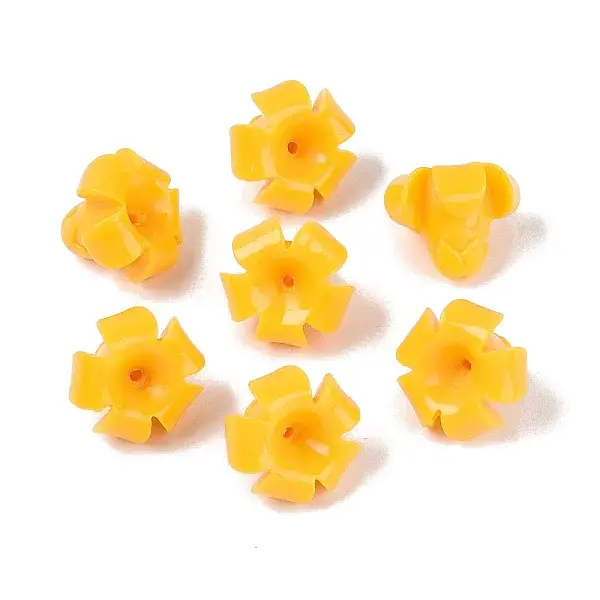 Synthetic Coral Carved Beads