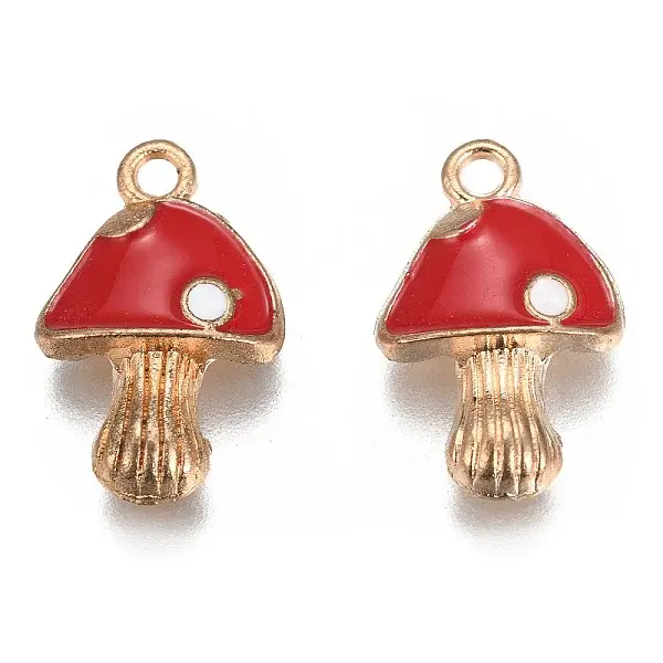 Alloy Enamel Pendants
