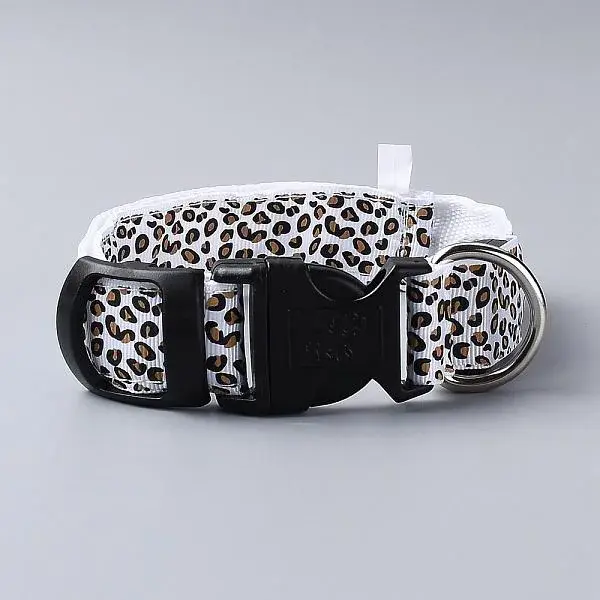 Adjustable Polyester LED Dog Collar