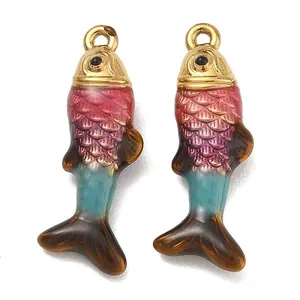 304 Stainless Steel Enamel Pendants