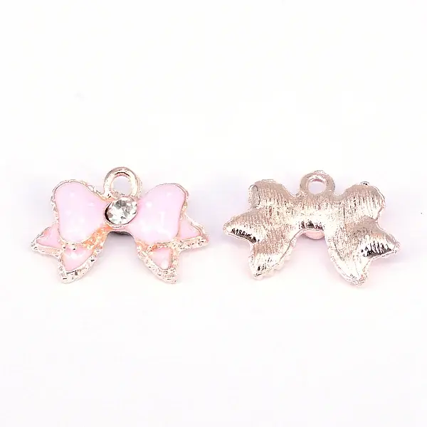 Rack Plating Alloy Enamel Pendants