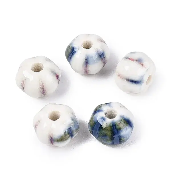 Vintage Handmade Porcelain Beads