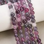 Dyed Natural Rose Quartz Beads Strands