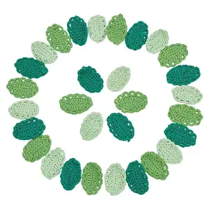 30Pcs 10 Colors Hand-woven Cotton Ornament Accessories