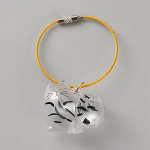 Iron & Silicone Hair Storage Capsule Pendants