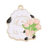 Alloy Enamel Pendants