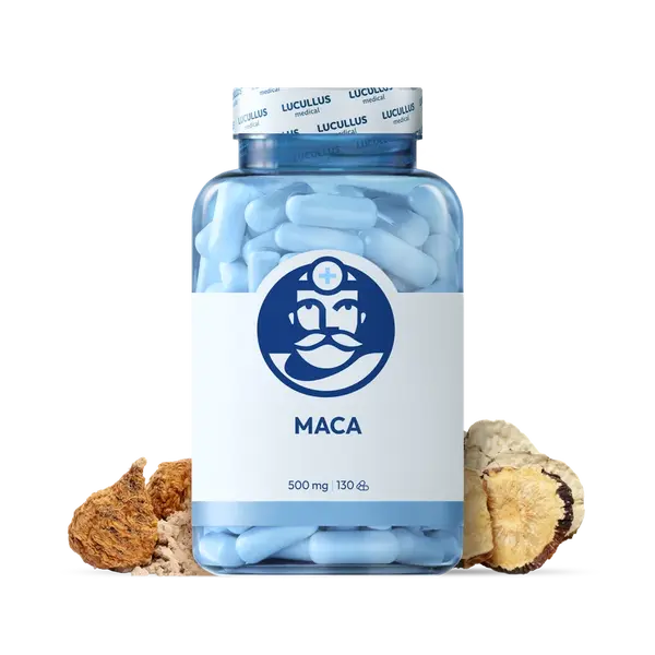 Dr. LUCULLUS Maca 2× 60 kapsúl