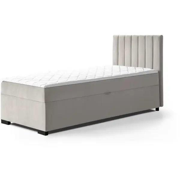 Beautysofa ČALOUNĚNÁ postel Eric 94/207/105, béžová