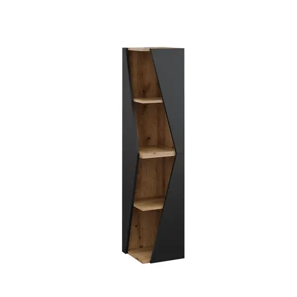 Vicco KOUPELNOVÁ SKŘÍŇKA Benno Antracit 31.6 x 70.5 cm se 3 policemi