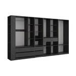 Vicco ŠATNÍ SKŘÍŇ Elmo Antracit 50 x 200 cm Sada 5 kusů