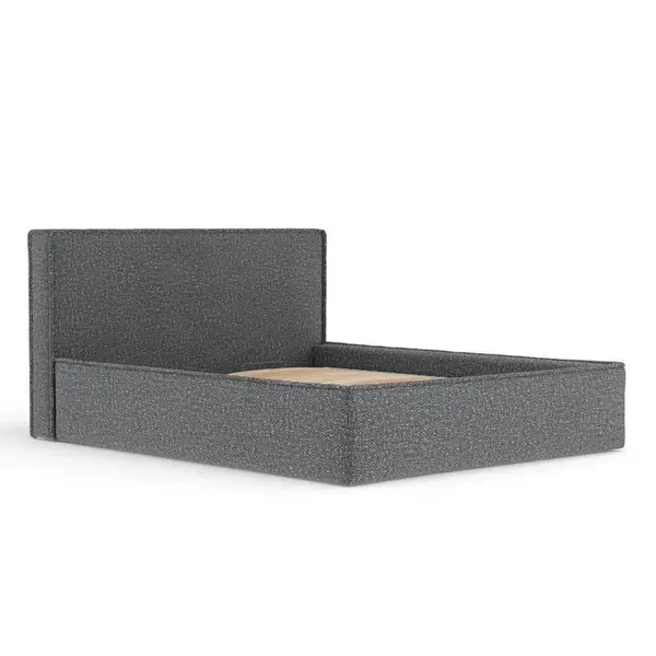 Maison de Reve ČALOUNĚNÁ POSTEL Lounge, 140/200 cm, tmavě šedá