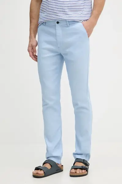 Tommy Hilfiger  kalhoty pánské se lnem